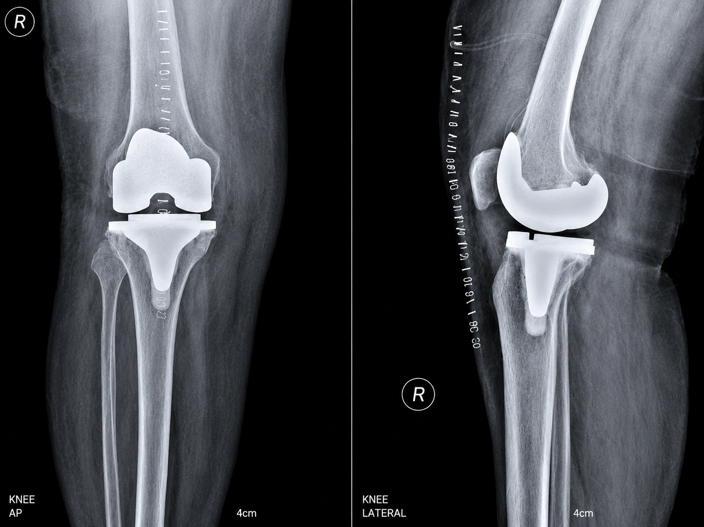 Knee Replacement Case 1 - Post-Op